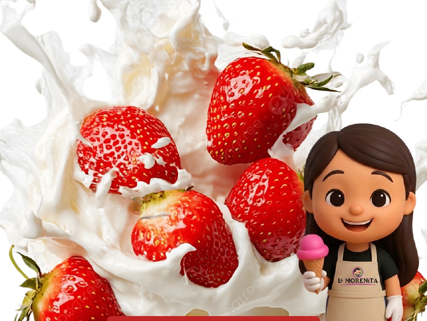 Fresas con crema